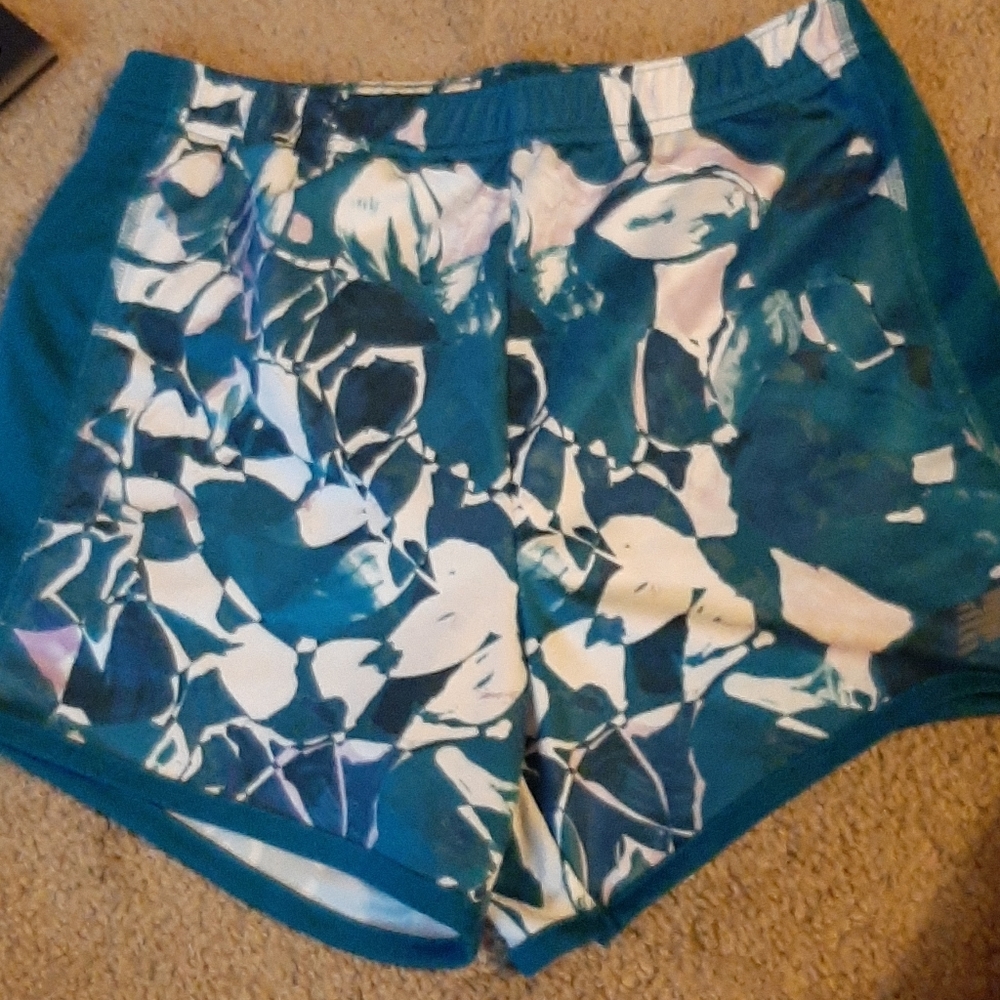Teal/green shorts